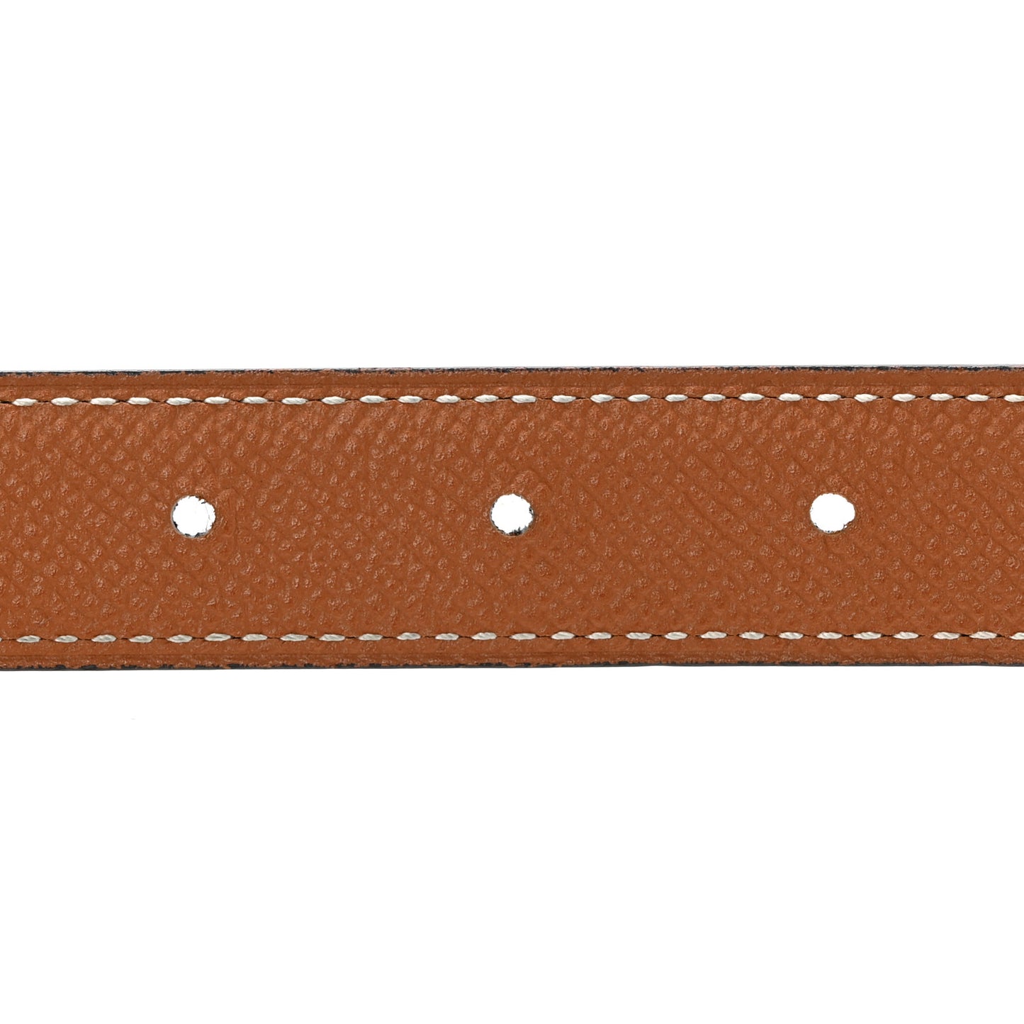 Swift Epsom 24mm Collier De Chien Belt 85/34 Black Gold