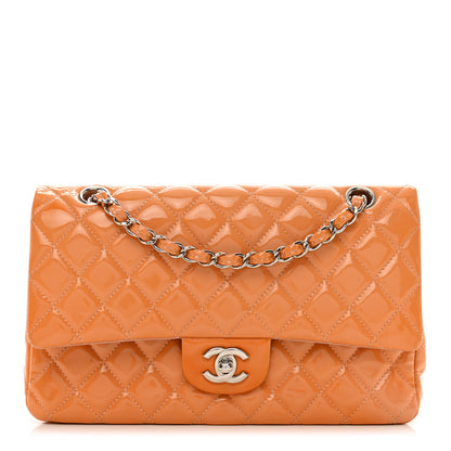 Chanel Patent Quilted Medium Double Flap Light Pink 1 of 12