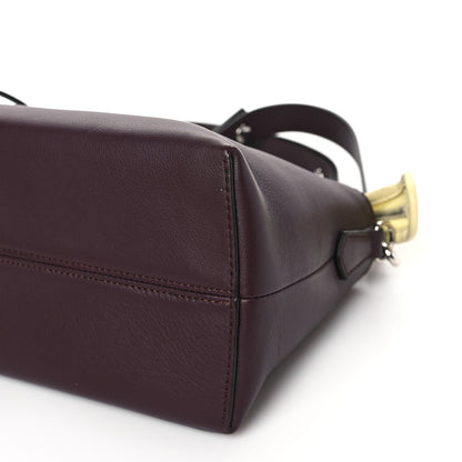 Fendi Vitello Dolce 4 Color Medium By The Way Boston Bag Bordeaux Grano Multicolor 10 of 10