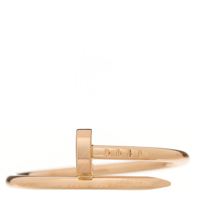 Cartier 18K Pink Gold Small Juste Un Clou Ring 62 10 1 of 5