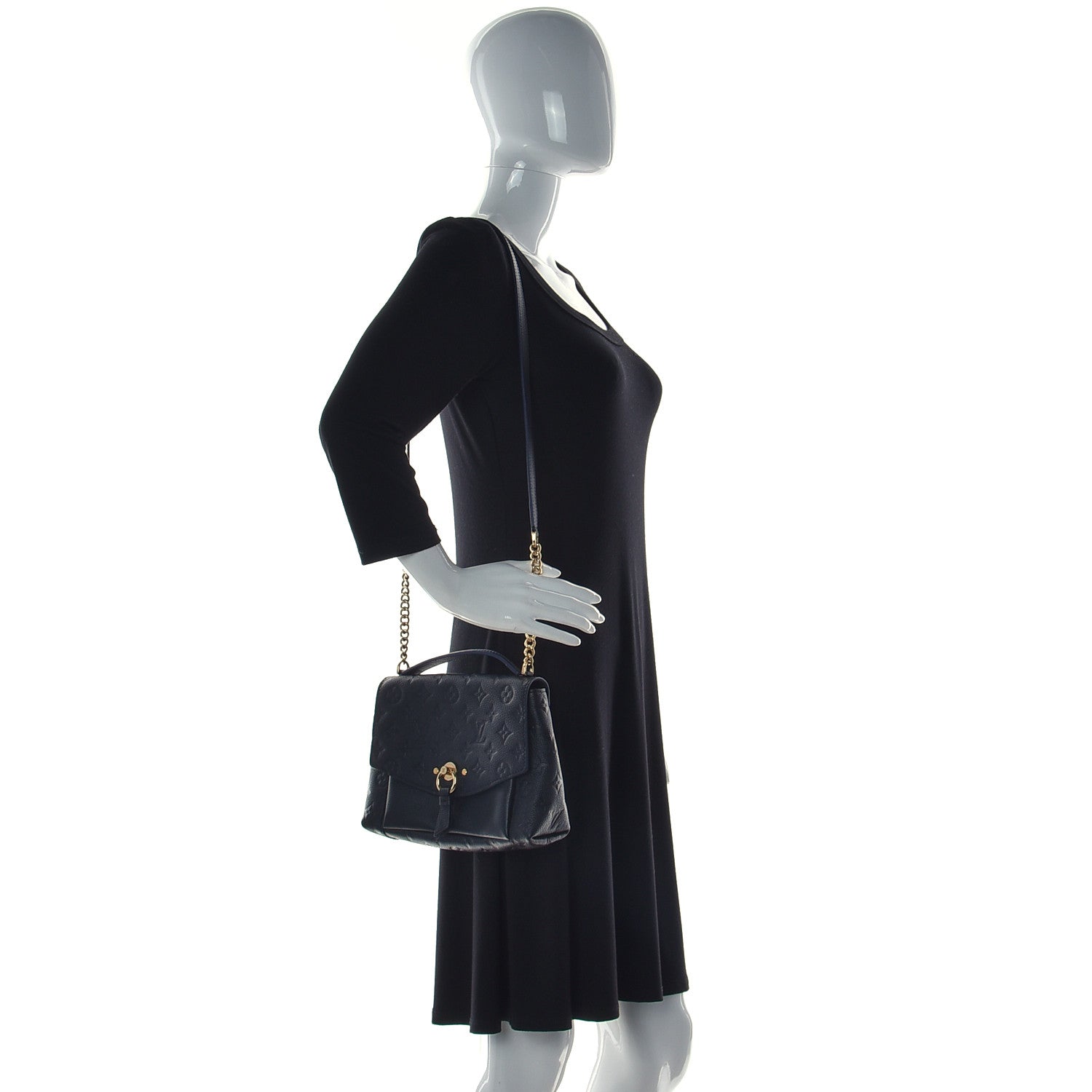 Louis Vuitton Empreinte Blanche BB Black 2 of 10