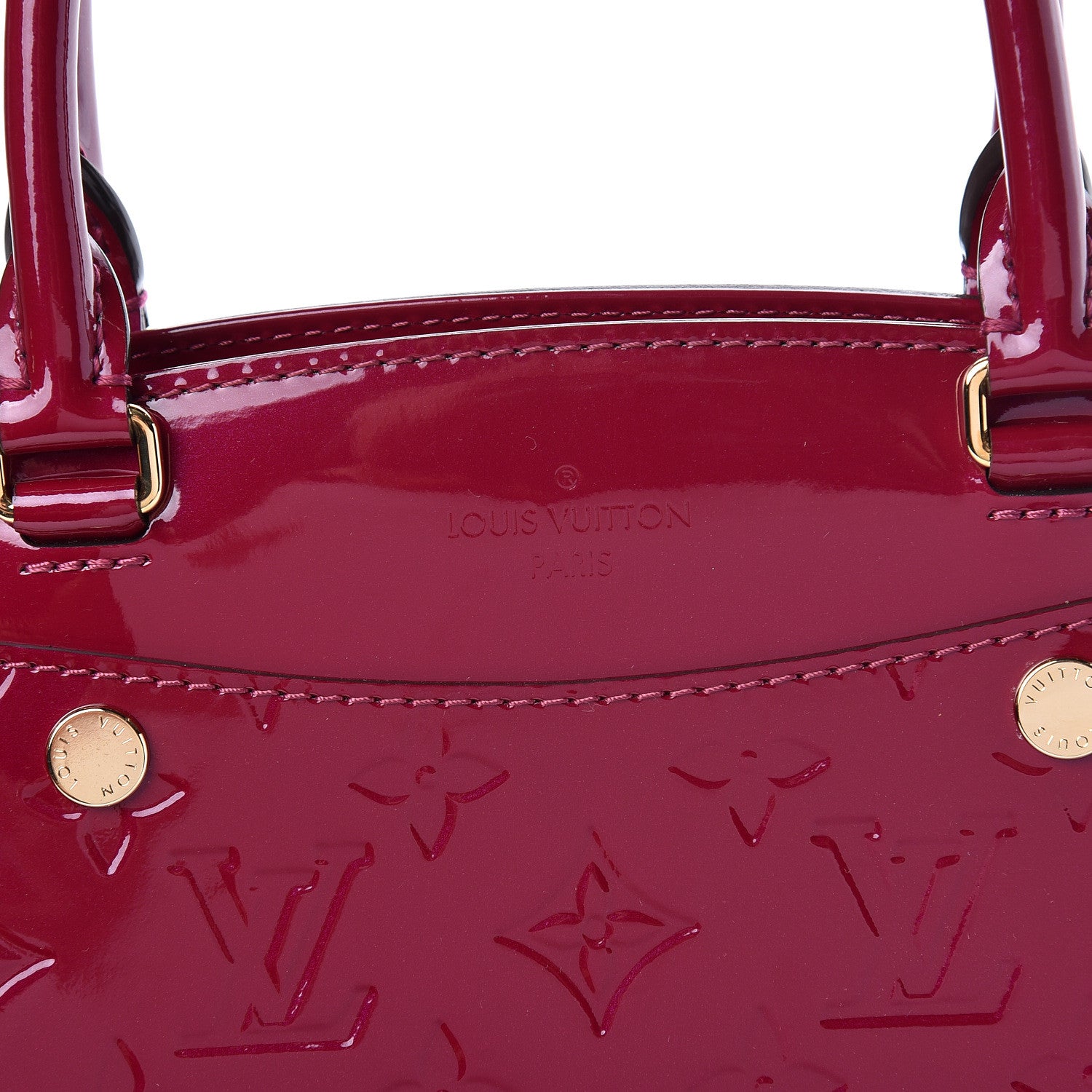 Louis Vuitton Vernis Brea MM NM Magenta 10 of 10