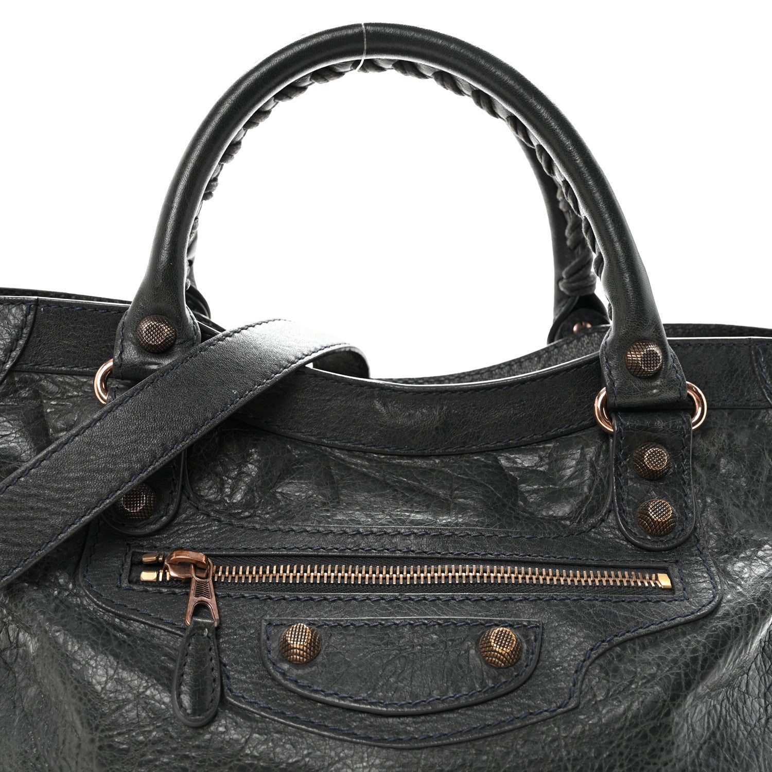 Balenciaga Agneau Giant 12 Rose Gold Hardware City Anthracite 8 of 10
