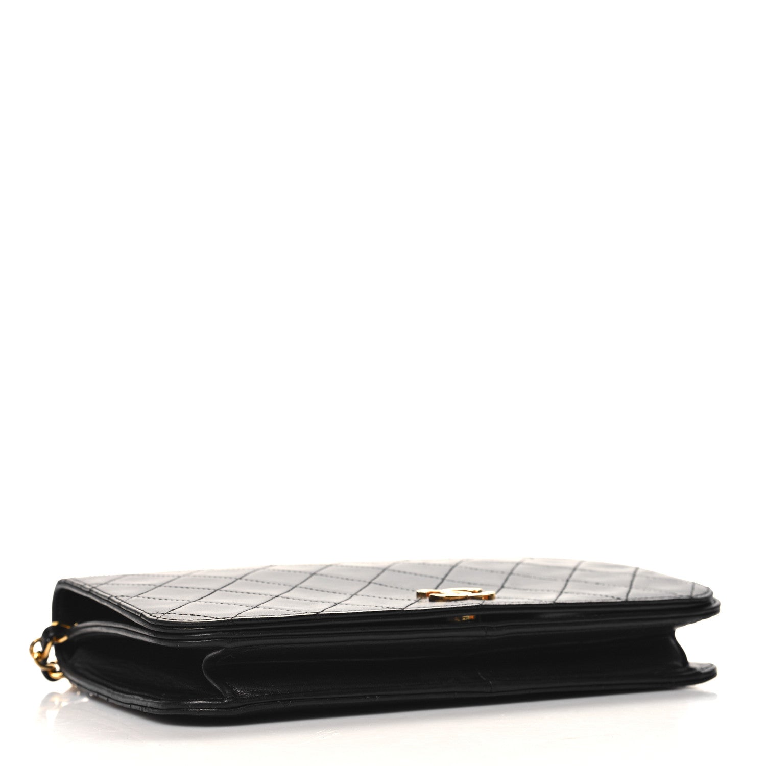 Chanel Lambskin Quilted Small Single Flap Black 4 of 12