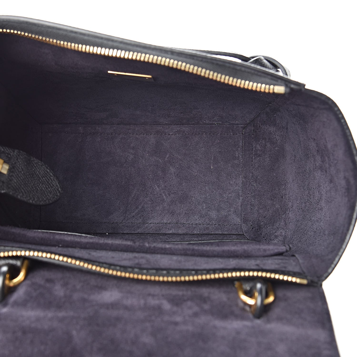 Celine Grained Calfskin Micro Belt Bag Black 5 of 14