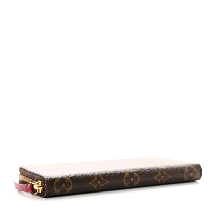 Louis Vuitton Monogram Clemence Wallet Fuchsia 4 of 6