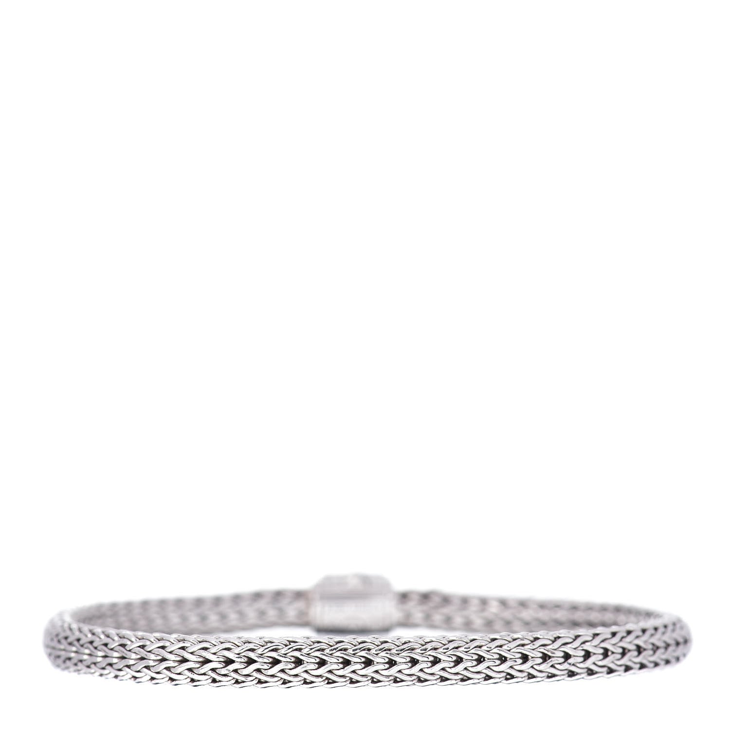 John Hardy Sterling Silver Black Sapphire 5mm Classic Chain Bracelet 3 of 4