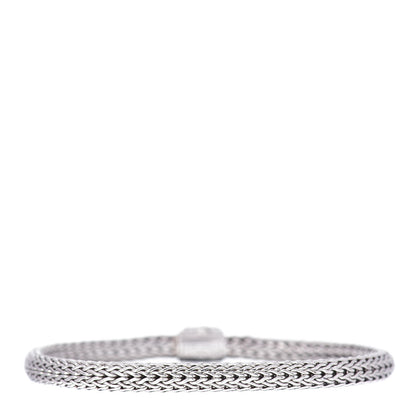 John Hardy Sterling Silver Black Sapphire 5mm Classic Chain Bracelet 3 of 4