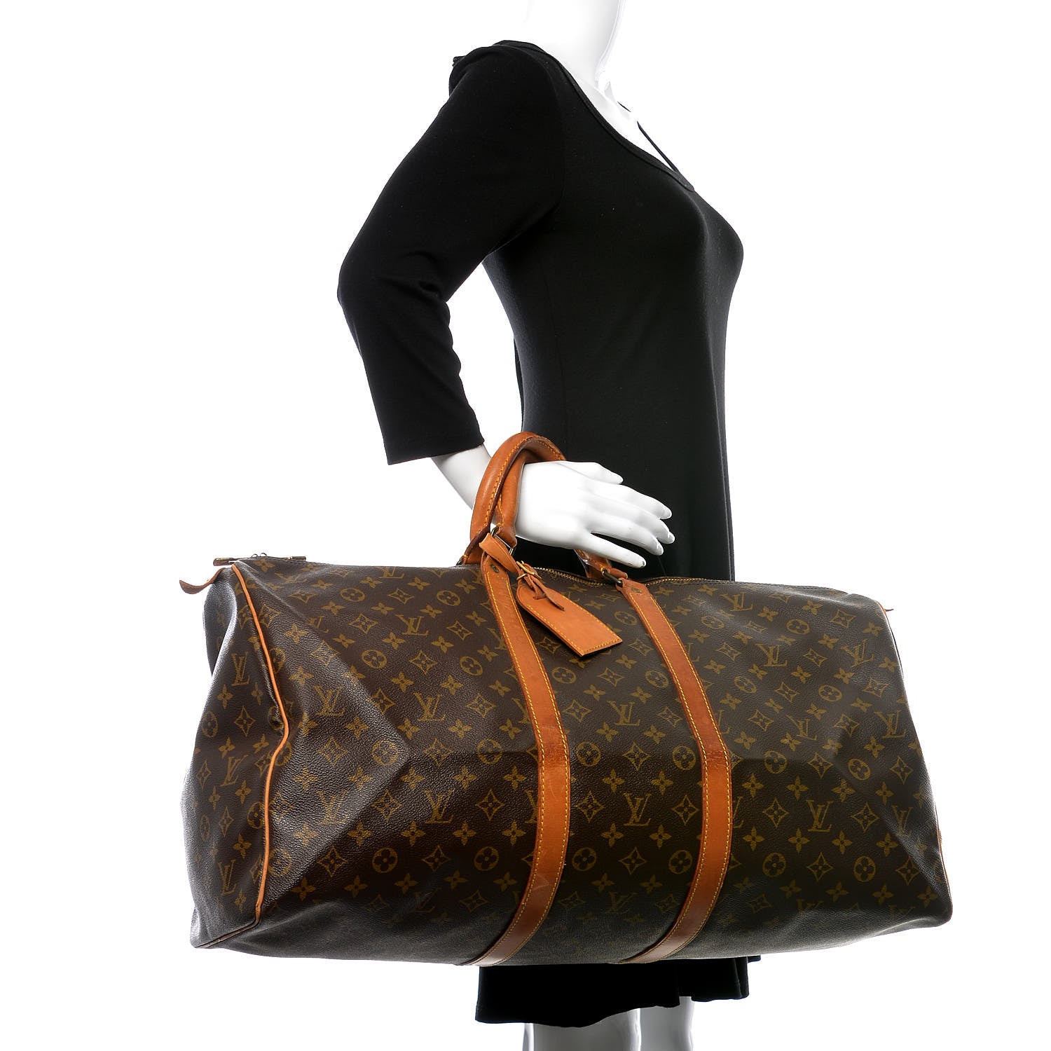 Louis Vuitton Monogram Keepall 55 2 of 13