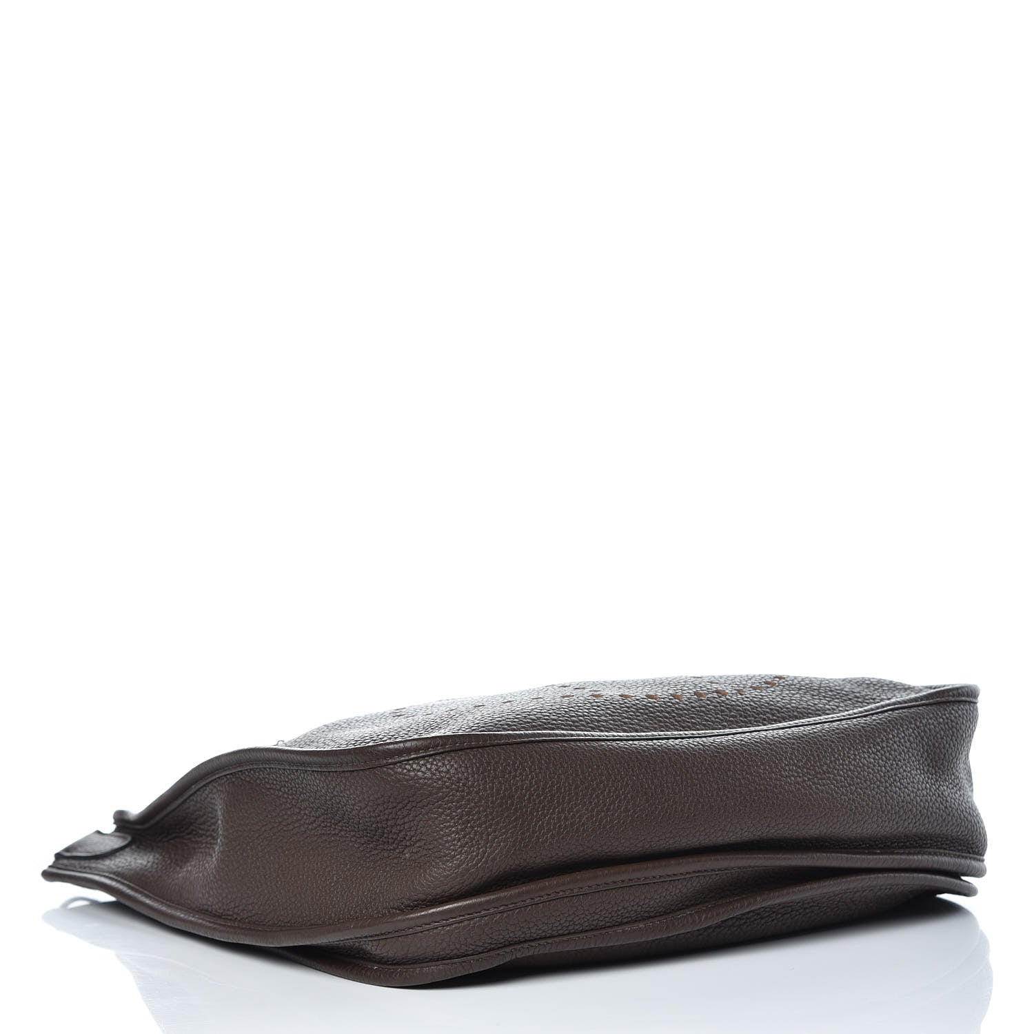Hermes Taurillon Clemence Evelyne III GM Chocolate 4 of 10