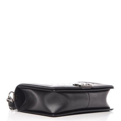 Chanel Calfskin Quilted New Medium Boy Flap Black 4 of 11