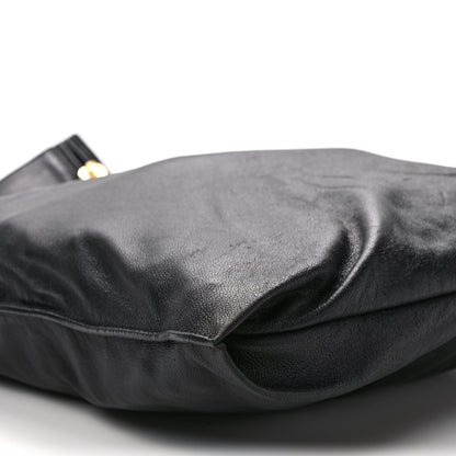 Tom Ford Ramskin Large Alix Padlock Zip Shoulder Bag Black 7 of 8