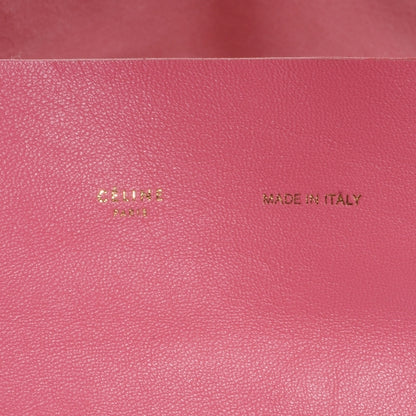 Celine Lambskin Horizontal Bi-Cabas Pink Rust 8 of 8
