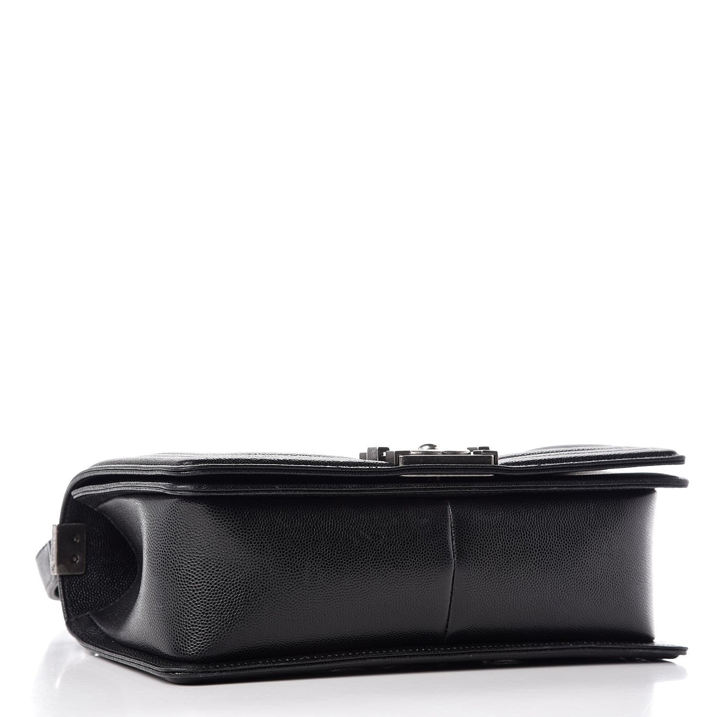 Caviar Quilted Medium Boy Flap Black
