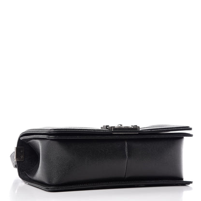 Chanel Caviar Quilted Medium Boy Flap Black 4 of 11