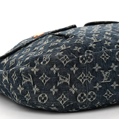 Louis Vuitton Denim Daily GM Gris Blue 9 of 10