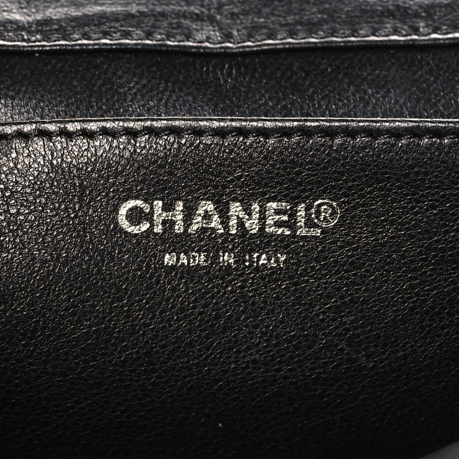 Chanel Lambskin Quilted Chocolate Bar Chain Flap Black 6 of 9