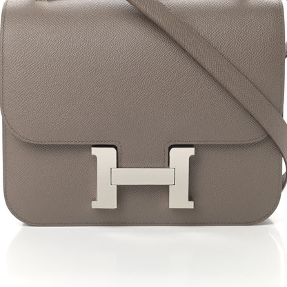 Hermes Epsom Constance 24 Etain 8 of 11