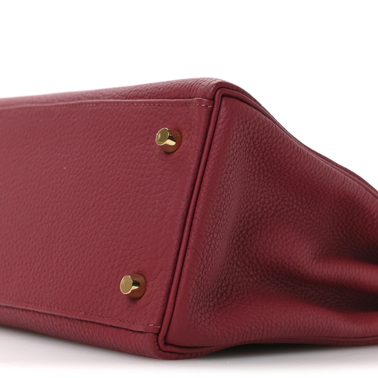 Hermes Togo Kelly Retourne 28 Rouge Grenat 10 of 11