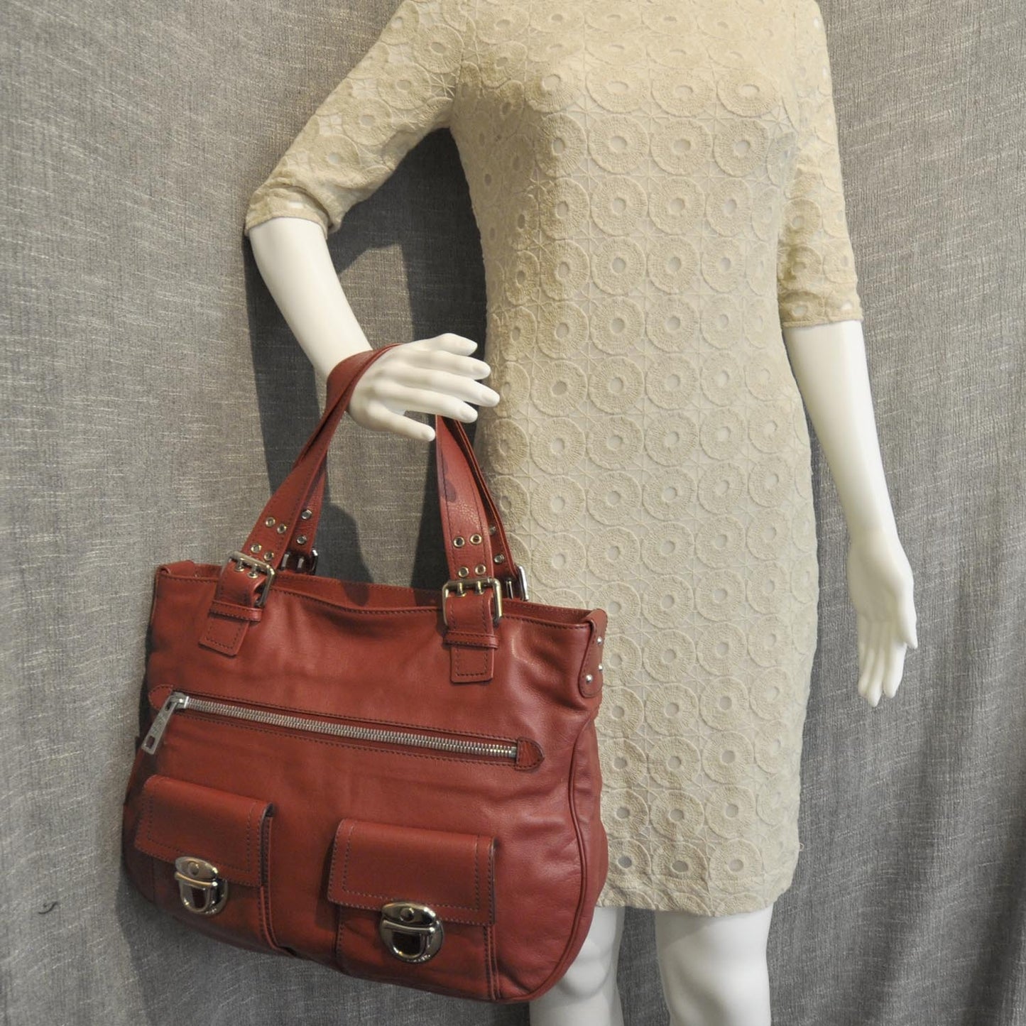 Leather Stella Red