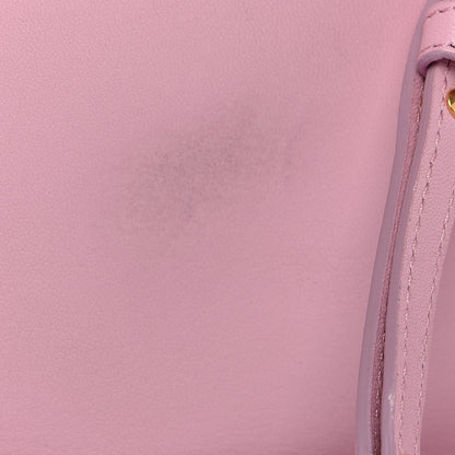 Celine Lambskin Large Trio Crossbody Bag Pink 10 of 13