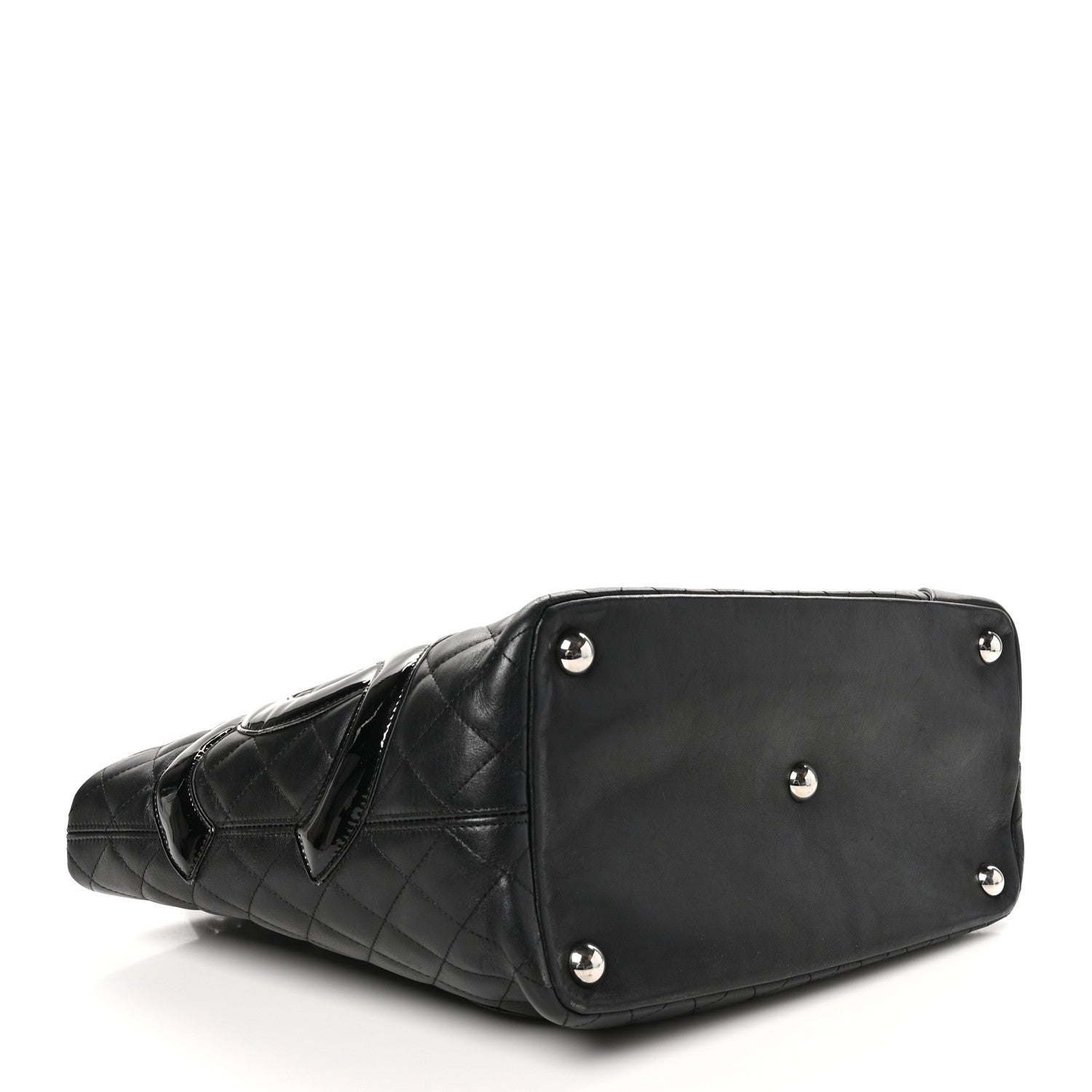 Chanel Calfskin Quilted Large Cambon Tote Black 4 of 11