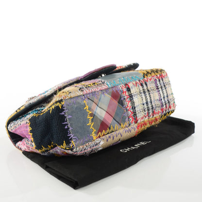 Chanel Patchwork Jumbo Flap Yellow Multicolor 4 of 11