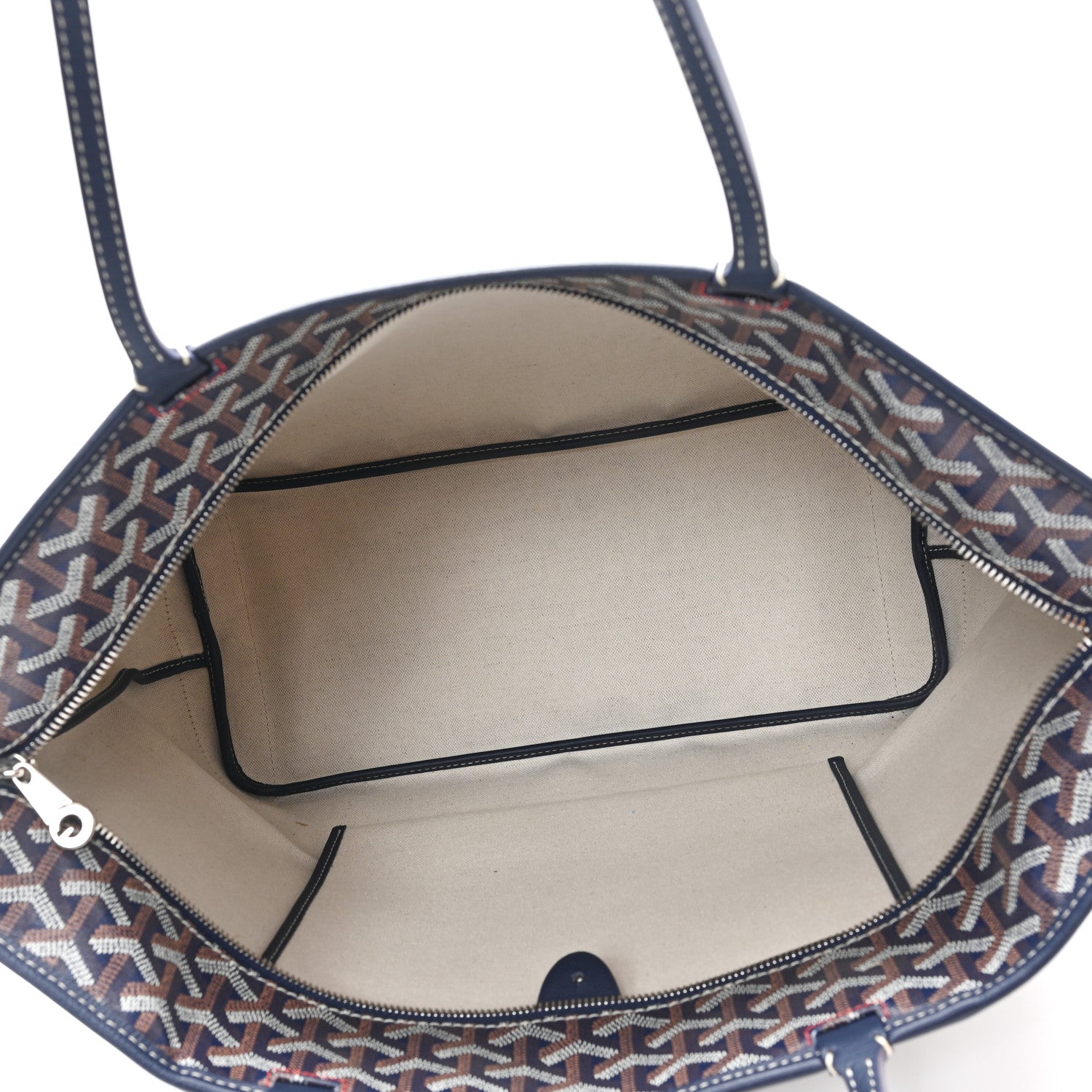 Goyard Goyardine Artois MM Navy 5 of 10