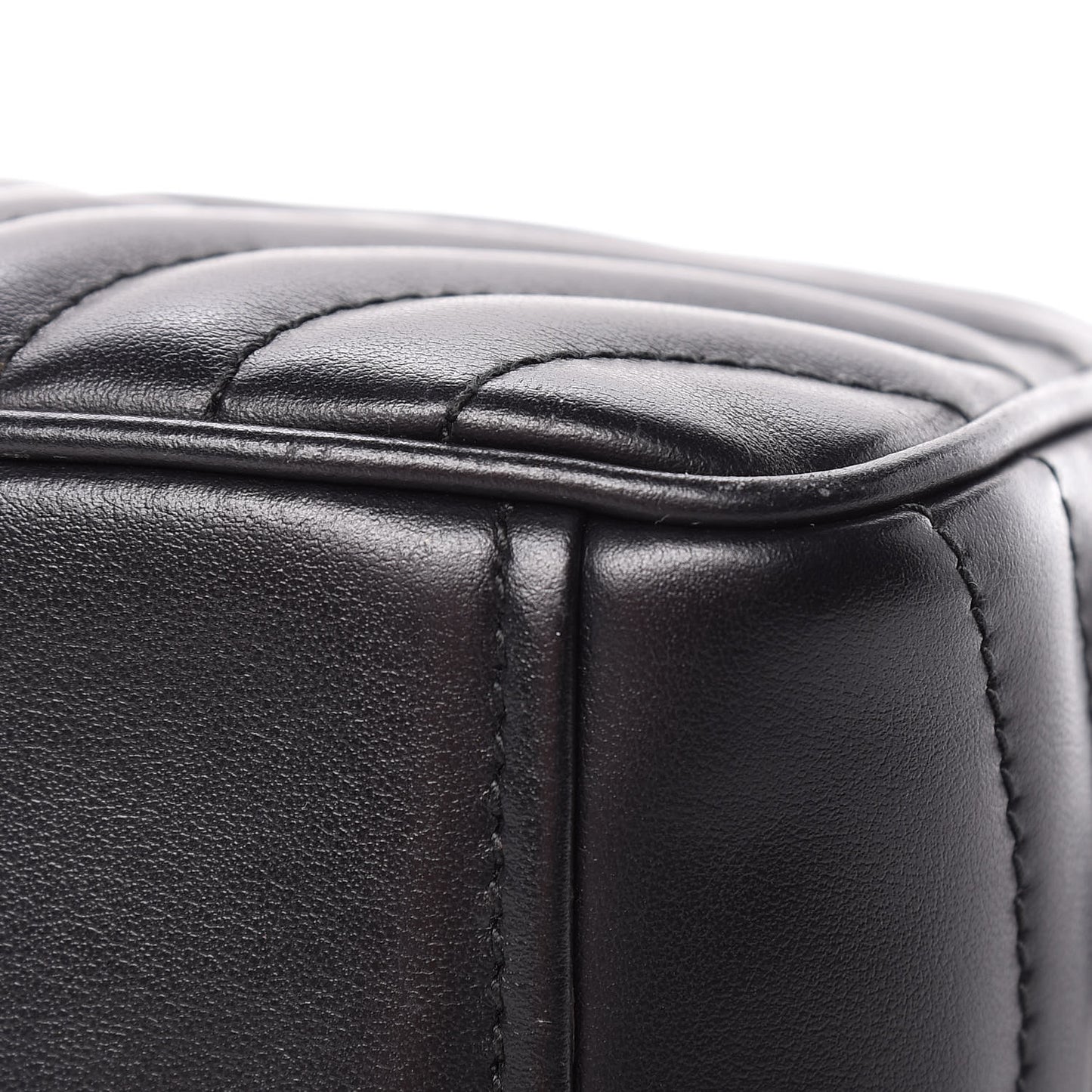 Soft Calfskin Diagramme Crossbody Bag Black