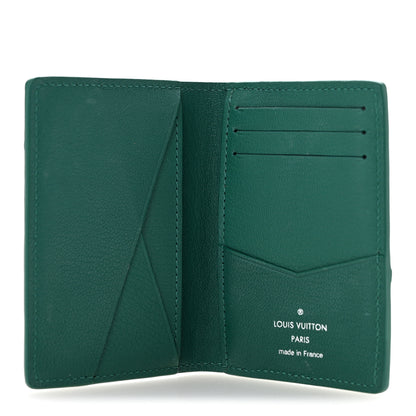 Louis Vuitton Ostrich Pocket Organizer Vert 5 of 7