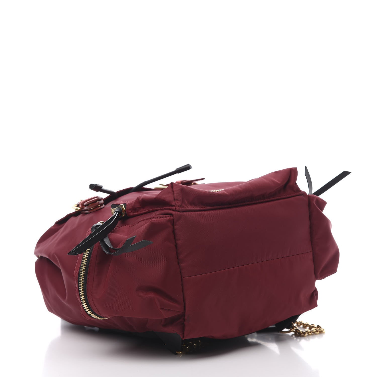 Burberry Nylon Medium Rucksack Backpack Crimson Red 3 of 9