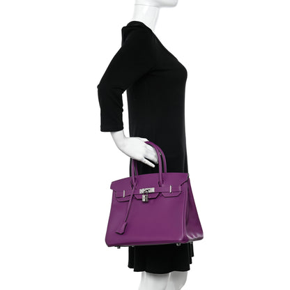 Hermes Epsom Birkin 30 Anemone 2 of 10