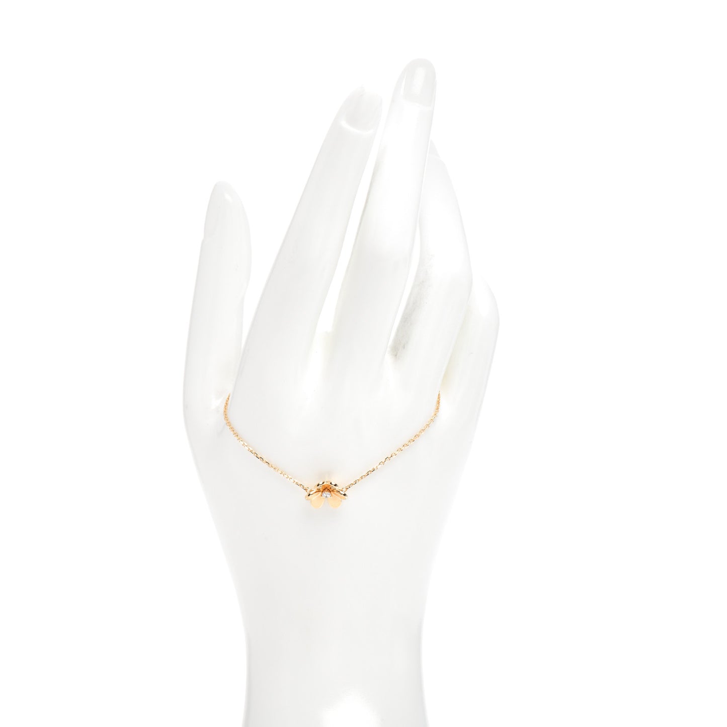 18K Yellow Gold Diamond Mini Frivole Bracelet