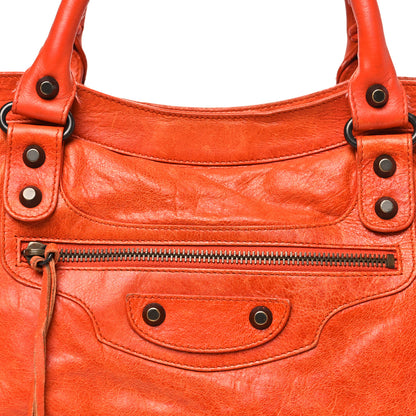 Balenciaga Chevre Classic Hardware City Rouille 8 of 11