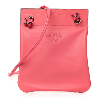 Hermes Milo Lambskin Swift Mini Aline Rose Azalee 1 of 10