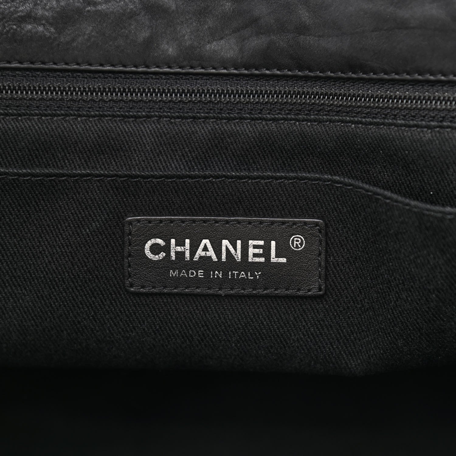 Chanel Washed Lambskin Accordion Flap Black 6 of 10