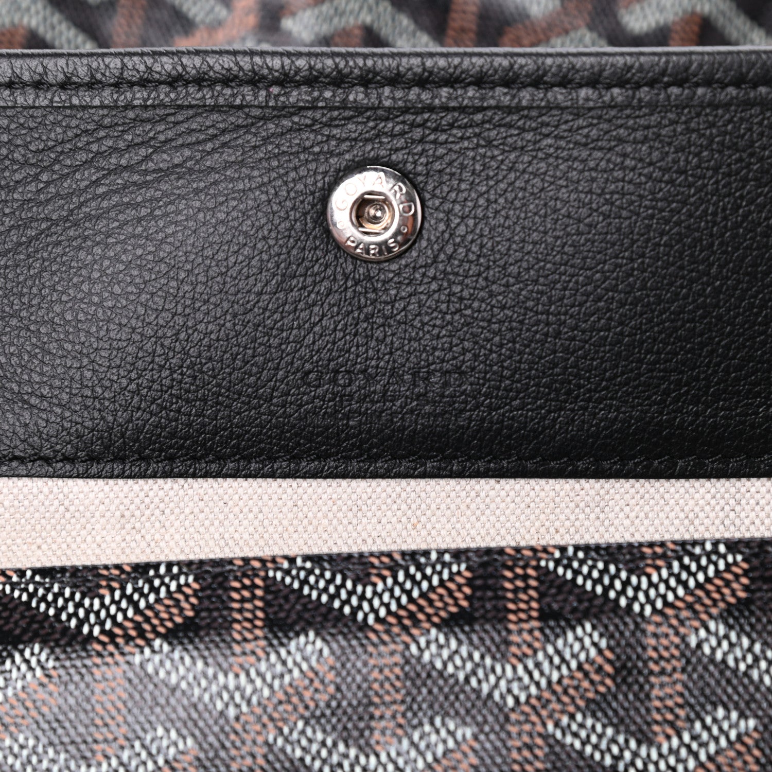 Goyard Goyardine Saint Louis PM Black 6 of 8