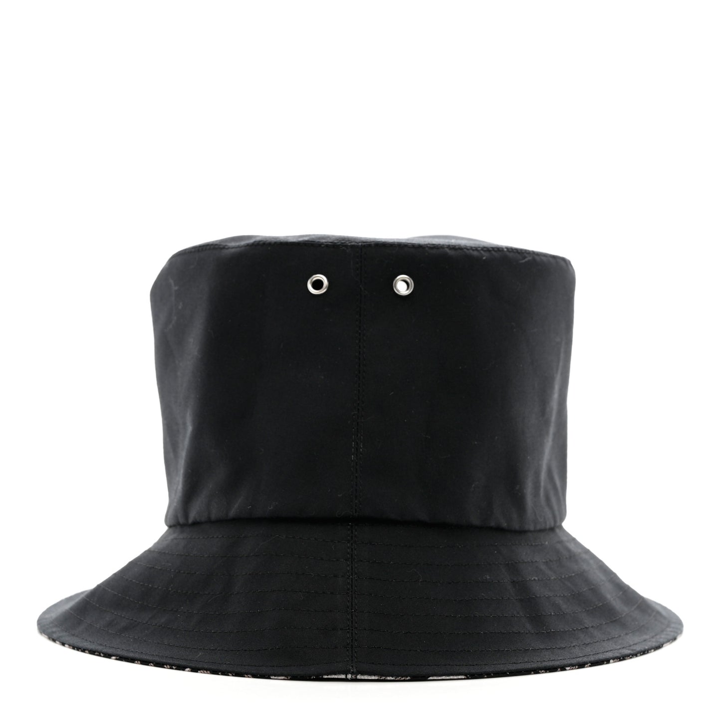 Oblique Reversible Teddy-D Brim Bucket Hat 58 Black