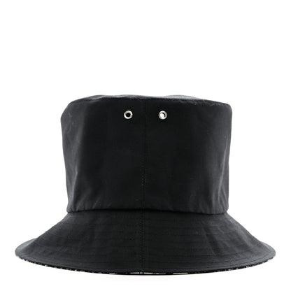 Christian Dior Oblique Reversible Teddy-D Brim Bucket Hat 58 Black 12 of 16