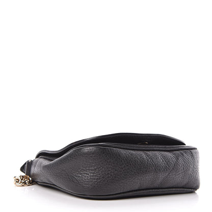 Gucci Pebbled Calfskin Small Soho Flap Crossbody Black 4 of 10