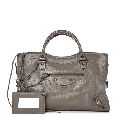 Balenciaga Agneau Classic Hardware City Beige Liege 1 of 7
