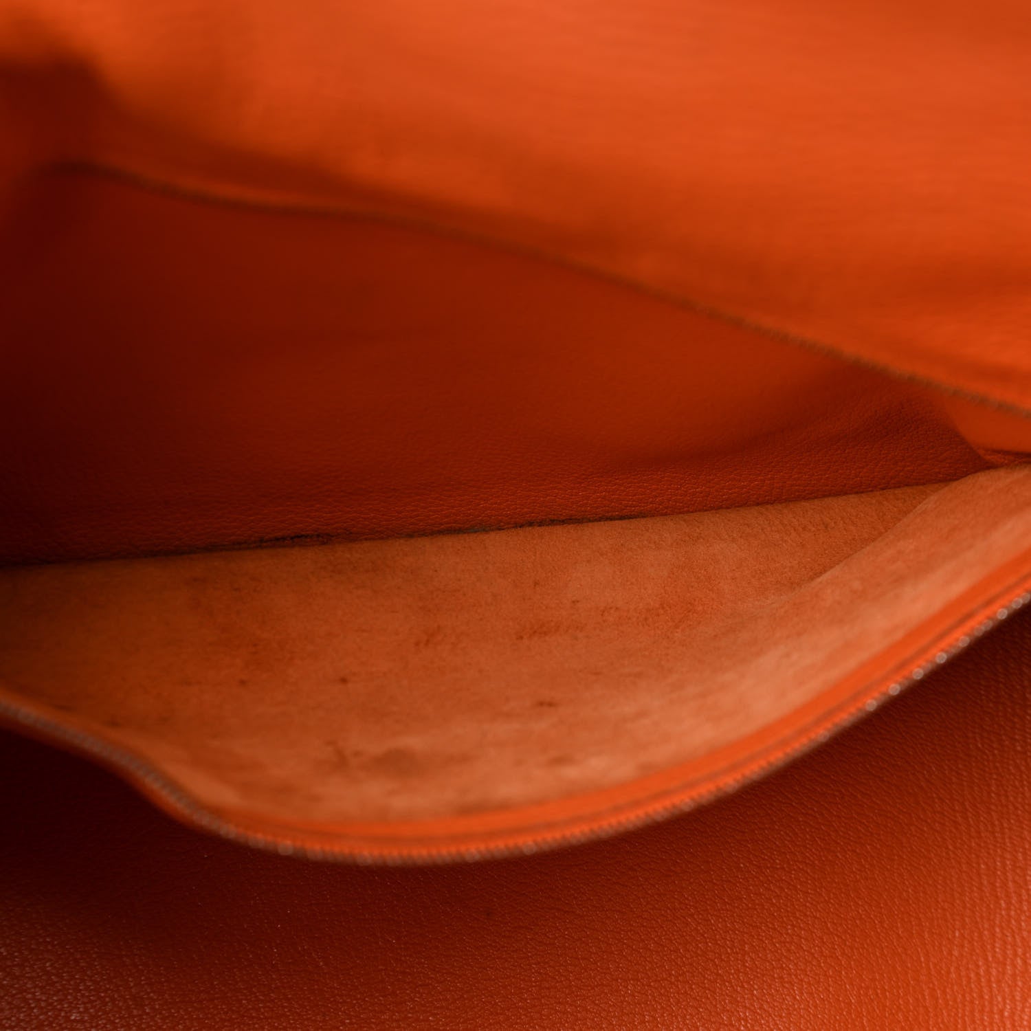 Hermes Togo Kelly Retourne 35 Orange 15 of 16