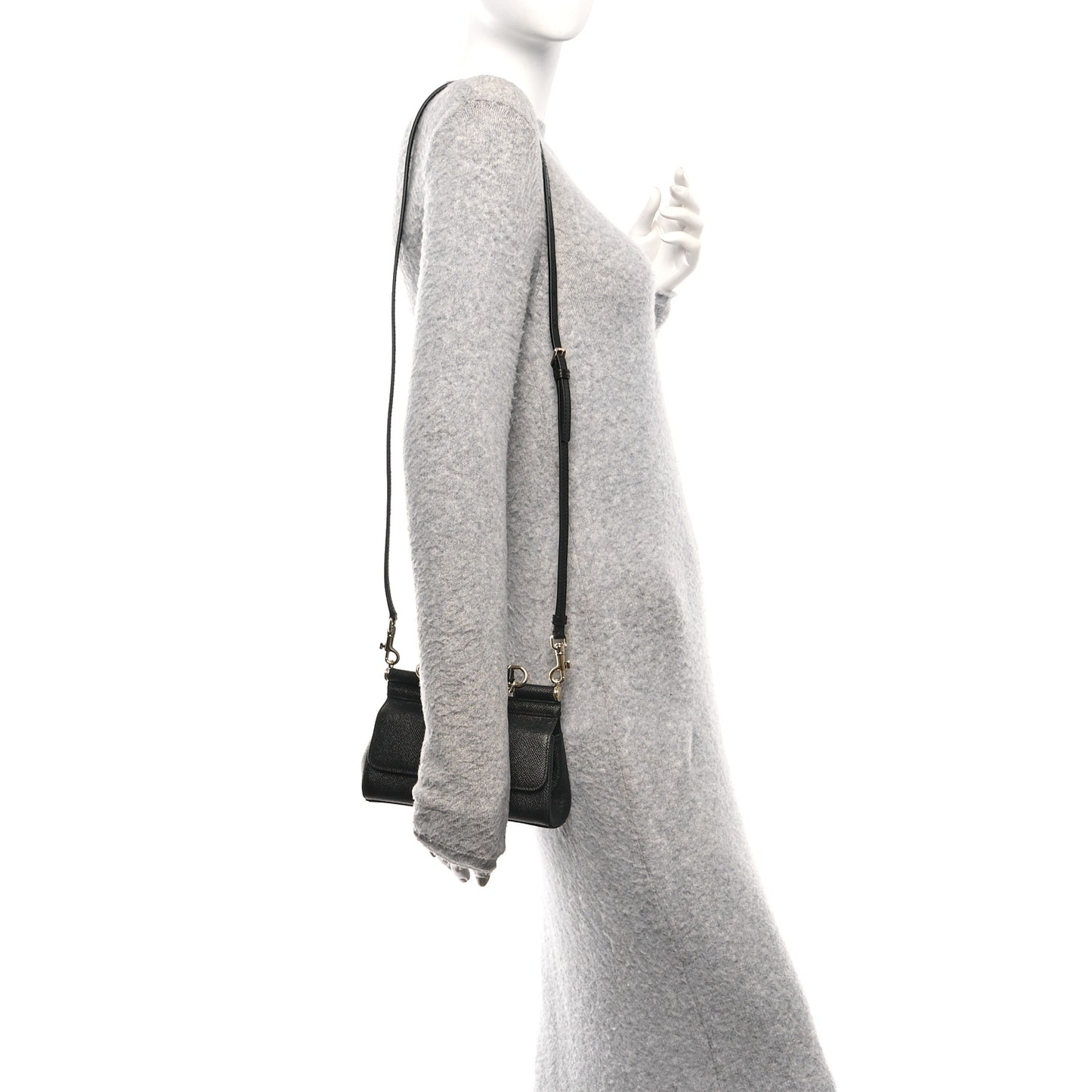 Dauphine Mini Miss Sicily Bag Black