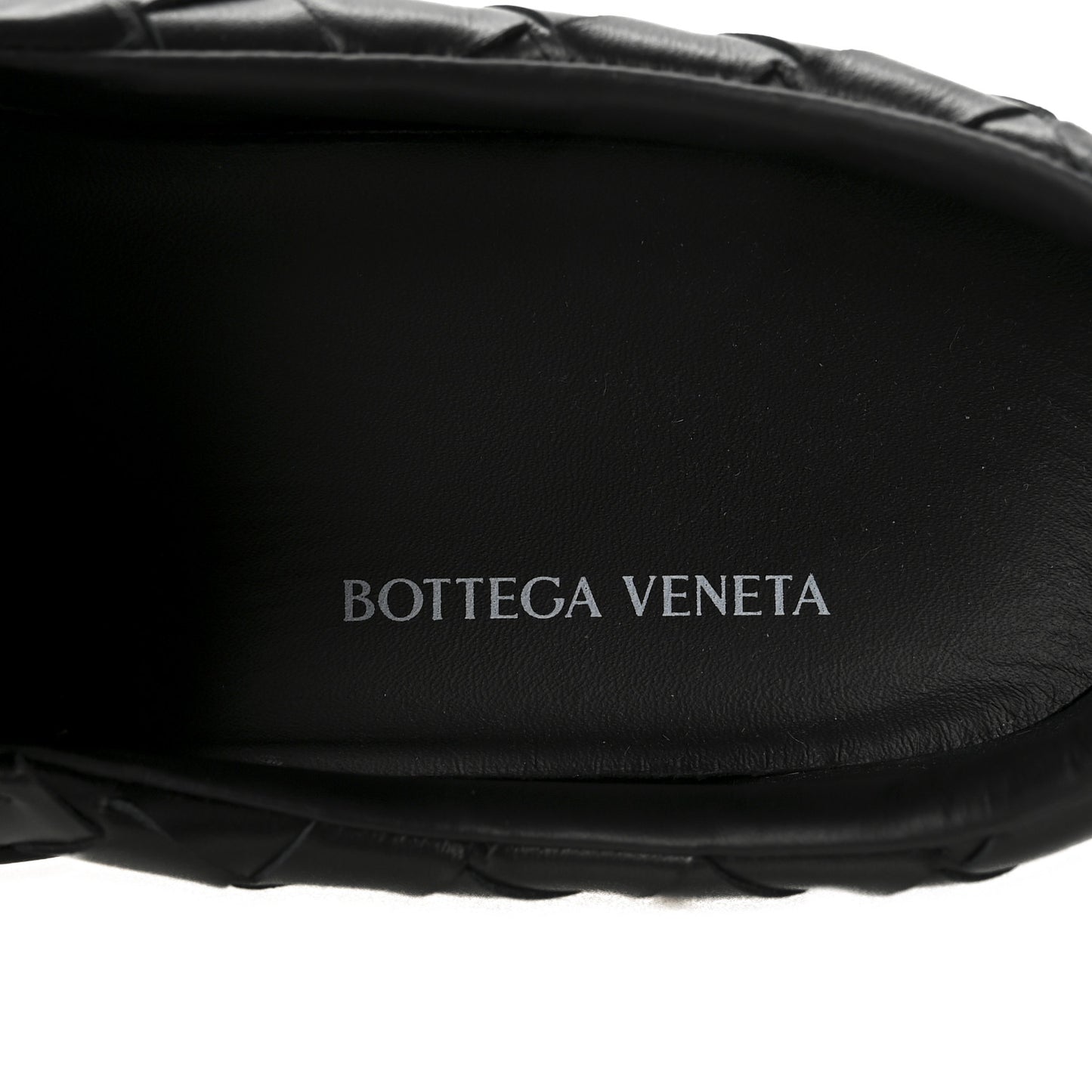 Nappa Intrecciato Mens Sawyer Slip On Sneakers 42 Black