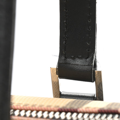 Burberry House Check Barrel Bag Black 10 of 14