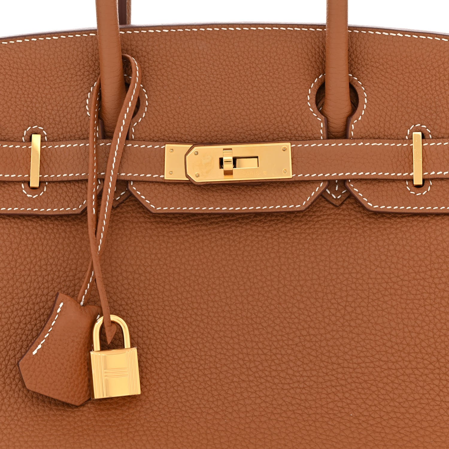 Hermes Togo Birkin 30 Gold 8 of 10
