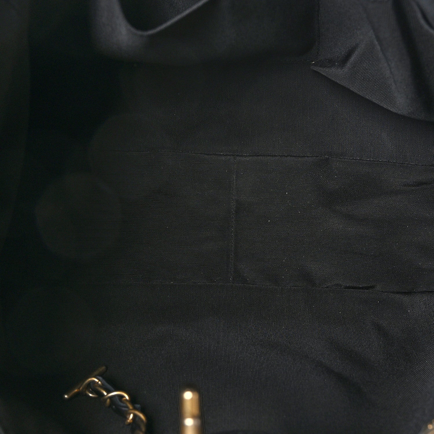 Chanel Calfskin Quilted Large Classic Shopping Tote Black 5 of 9