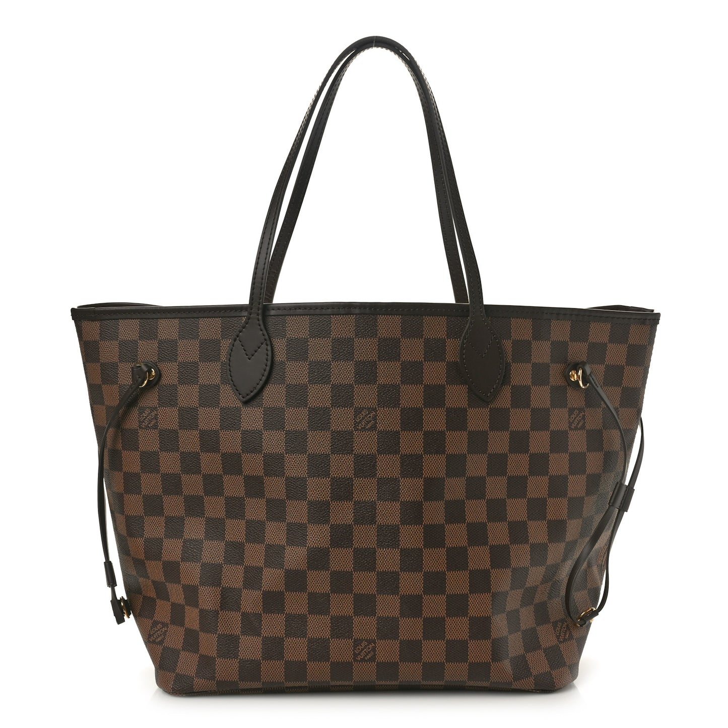 Damier Ebene Neo Neverfull MM Rose Ballerine