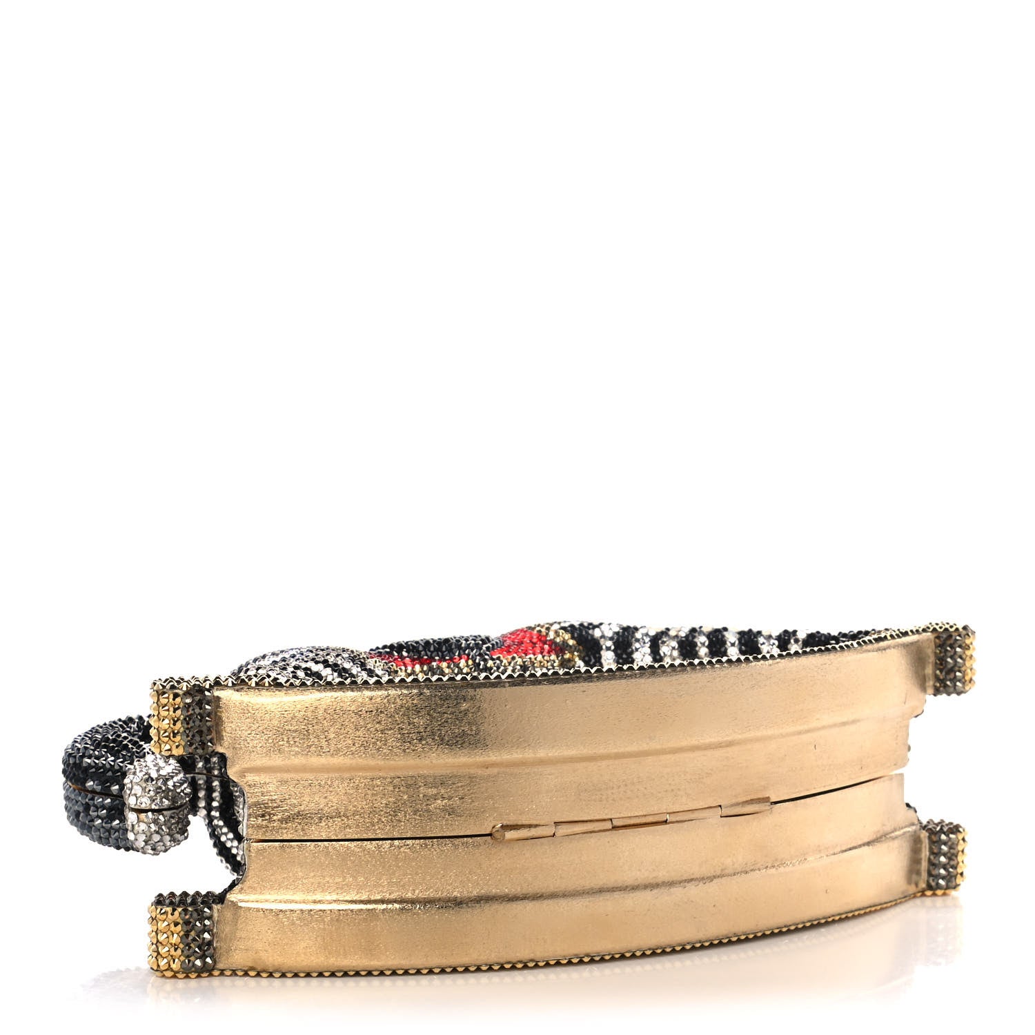 Judith Leiber Crystal Rocking Horse Toby Minaudiere Clutch Multicolor 3 of 13