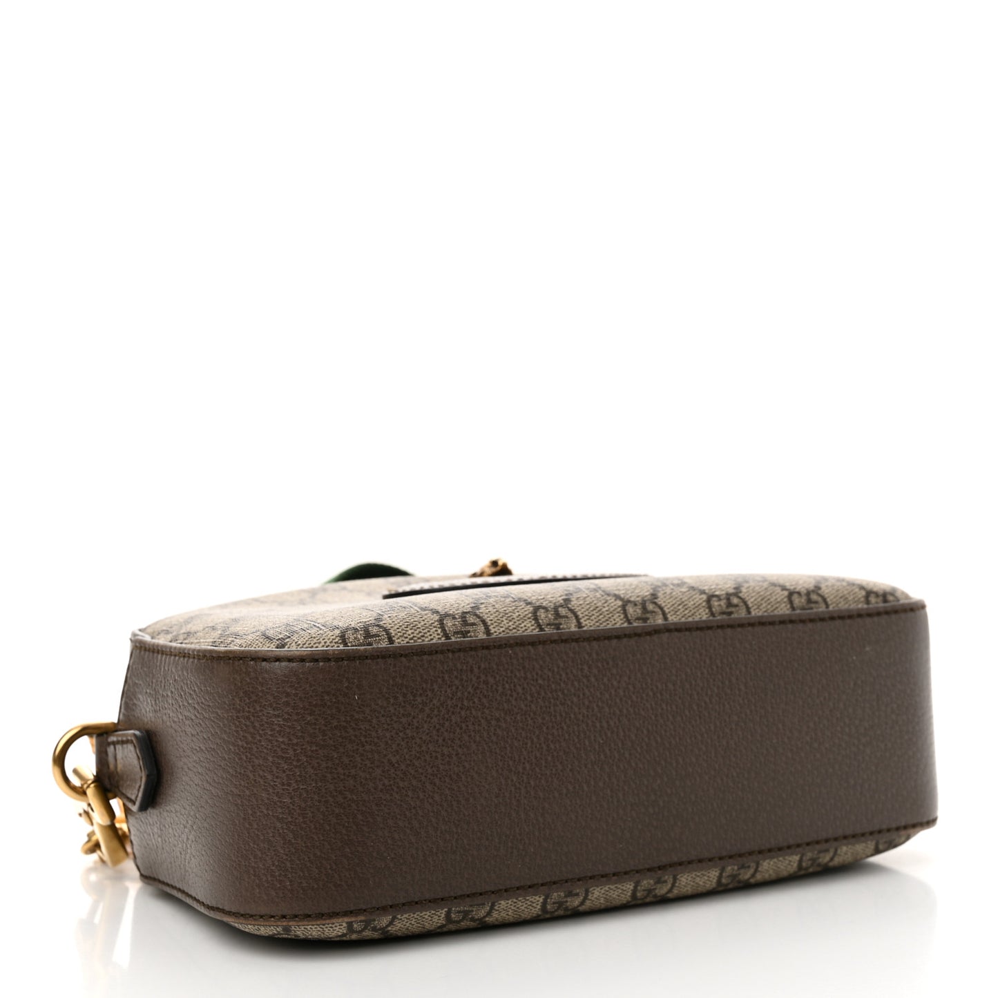 GG Supreme Monogram Web Neo Vintage Shoulder Bag Beige New Acero Crop